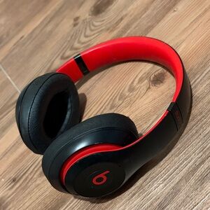 Beats Black and Red Headphones